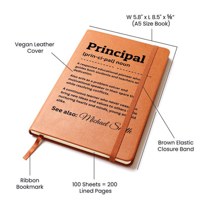 Personalized Journal for Principal