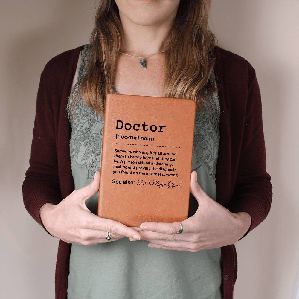 Personalized Journal For Doctor - Doctor Definition Gift