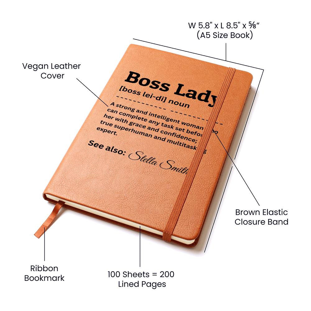 Personalized Journal - Boss Lady Journal