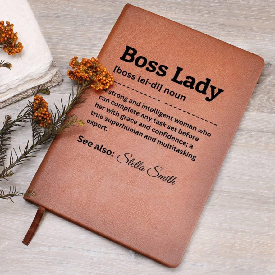 Personalized Journal - Boss Lady Journal