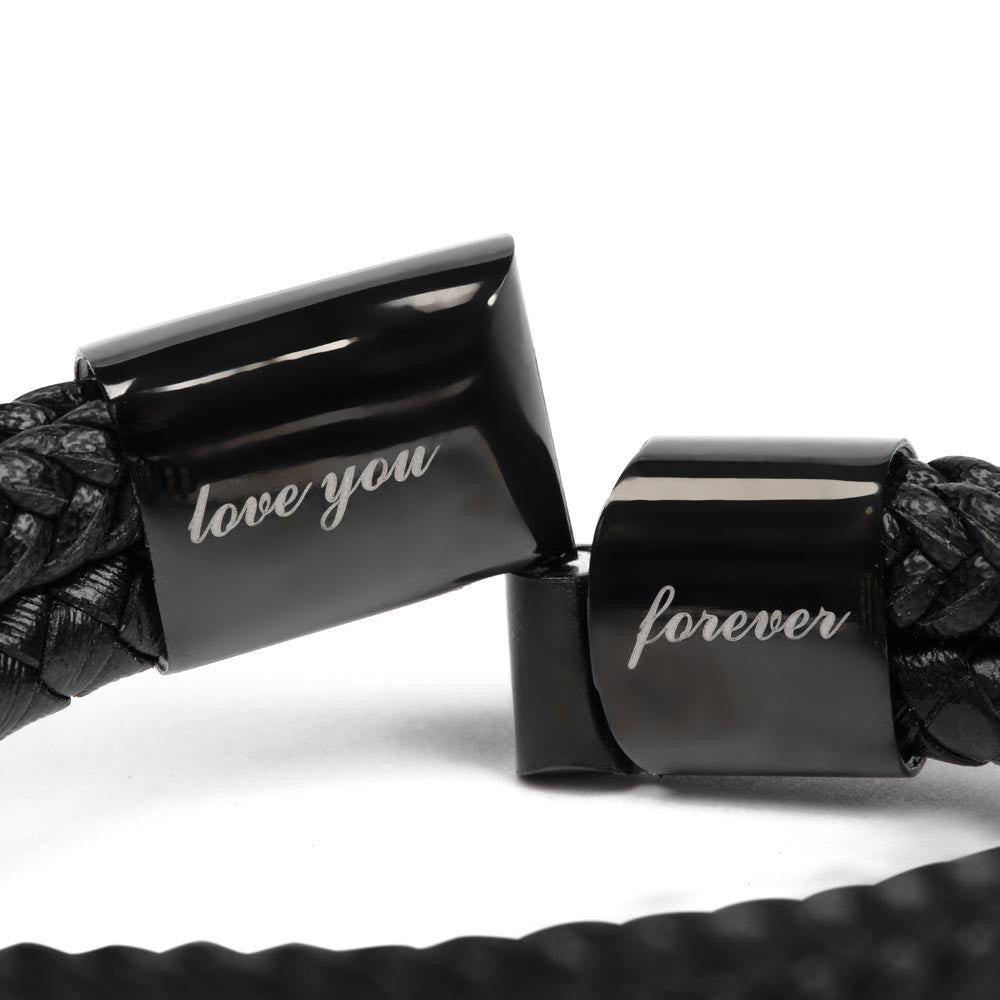 Personalize With Name - To My Son I Will Always Carry You In My Heart | Bracelet