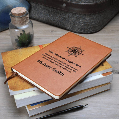 Personalized Journal - Your Adventure Begins Now