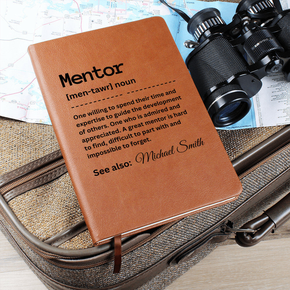 Personalized Journal - Mentor Definition Gift