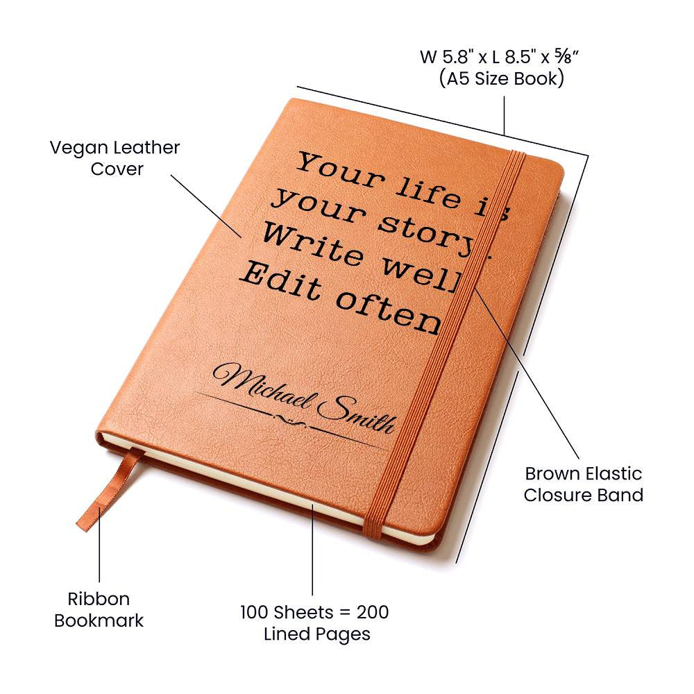 Personalized Journal - Your Life Is Your Story