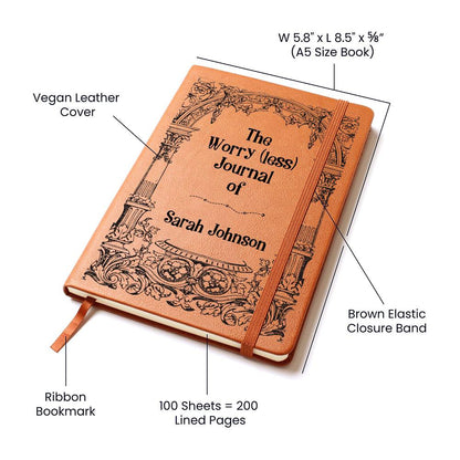 Personalized Journal - The Worry(less) Journal