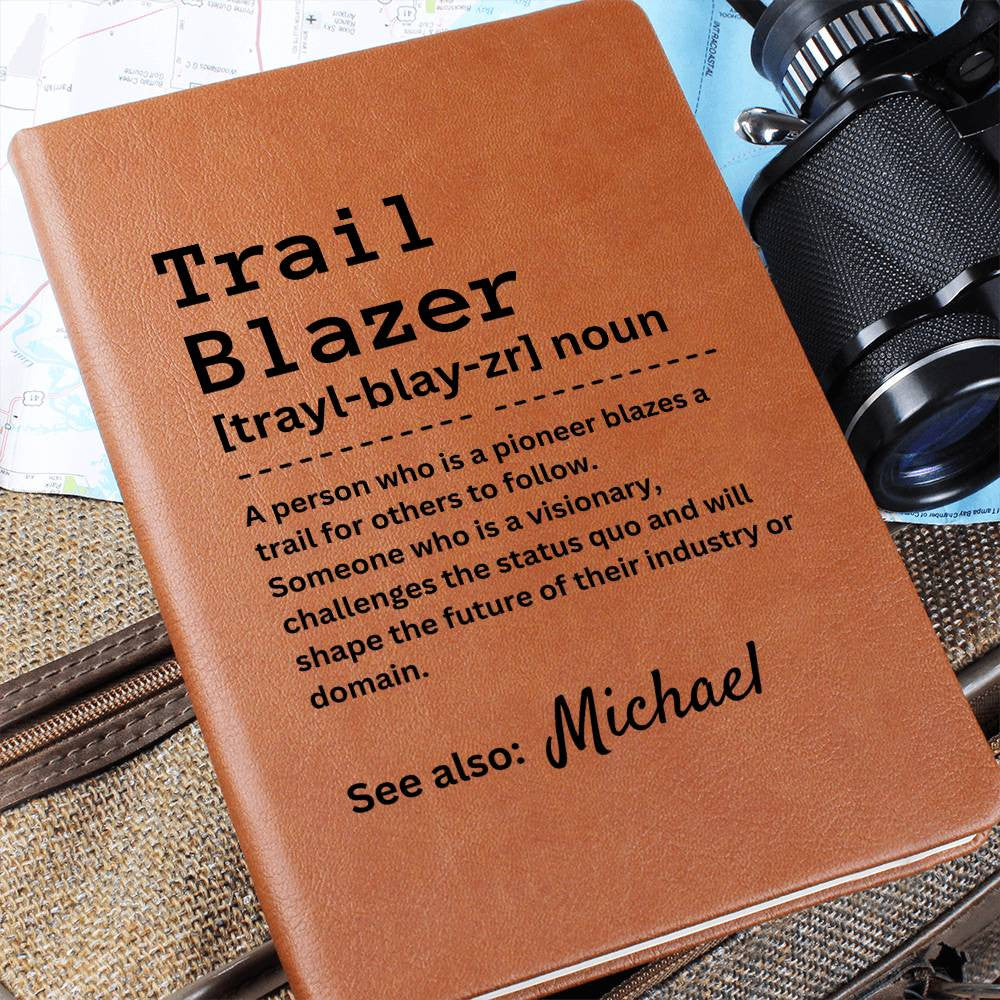 Personalized Journal - Trail Blazer Journal with Your Name