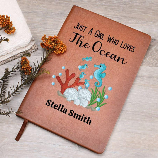 Personalized Marine Biology Journal Notebook