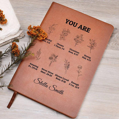 Personalized Prayer Journal For Women, Positive Affirmations Journal