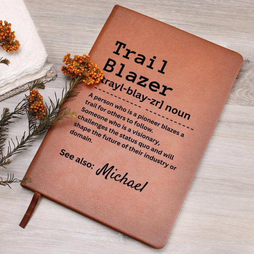 Personalized Journal - Trail Blazer Journal with Your Name