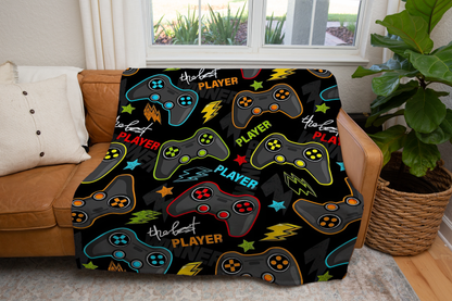 Gamepad Blanket, Cozy Blanket For Gamer