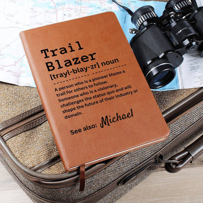 Personalized Journal - Trail Blazer Journal with Your Name