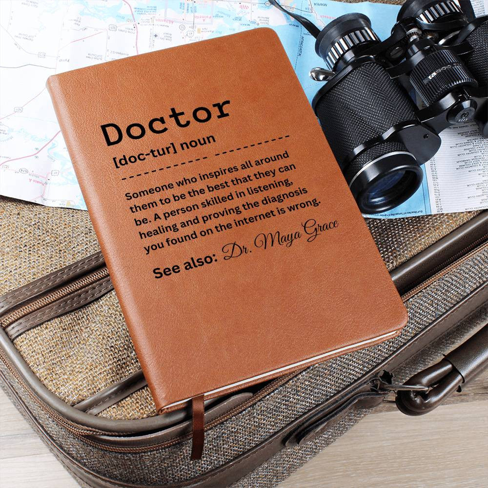 Personalized Journal For Doctor - Doctor Definition Gift