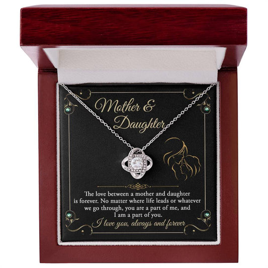 Mother & Daughter | Love Knot Necklace