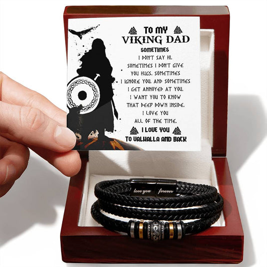 To My Viking Dad | Bracelet