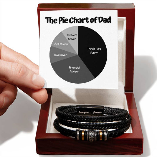 The Piechart of Dad | Bracelet