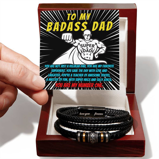 To My Badass Dad | Bracelet