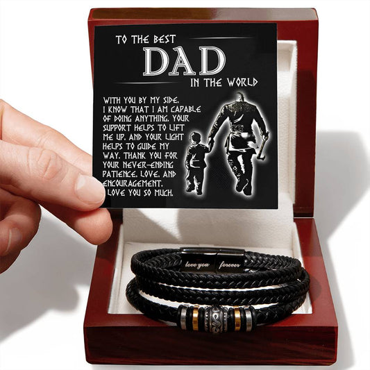 To The Best Dad In The World | Bracelet