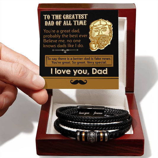 To The Greatest Dad Of All Time | Bracelet