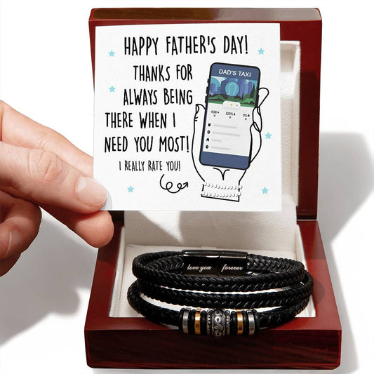 Happy Father's Day, I Really Rate You | Bracelet