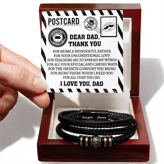 Dear Dad, Thank You | Bracelet