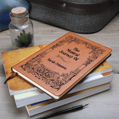 Personalized Lyric Journal - Musical Journey Notebook