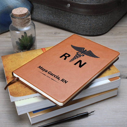 Personalized Journal For Nurses, RN Gifts, Thank You Gift