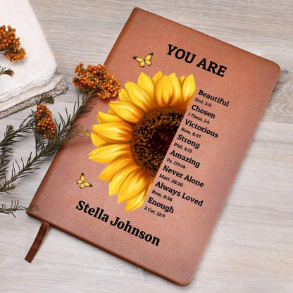 Personalized Prayer Journal For Women, Positive Affirmations Journal, Christian Gift, You Are Enough