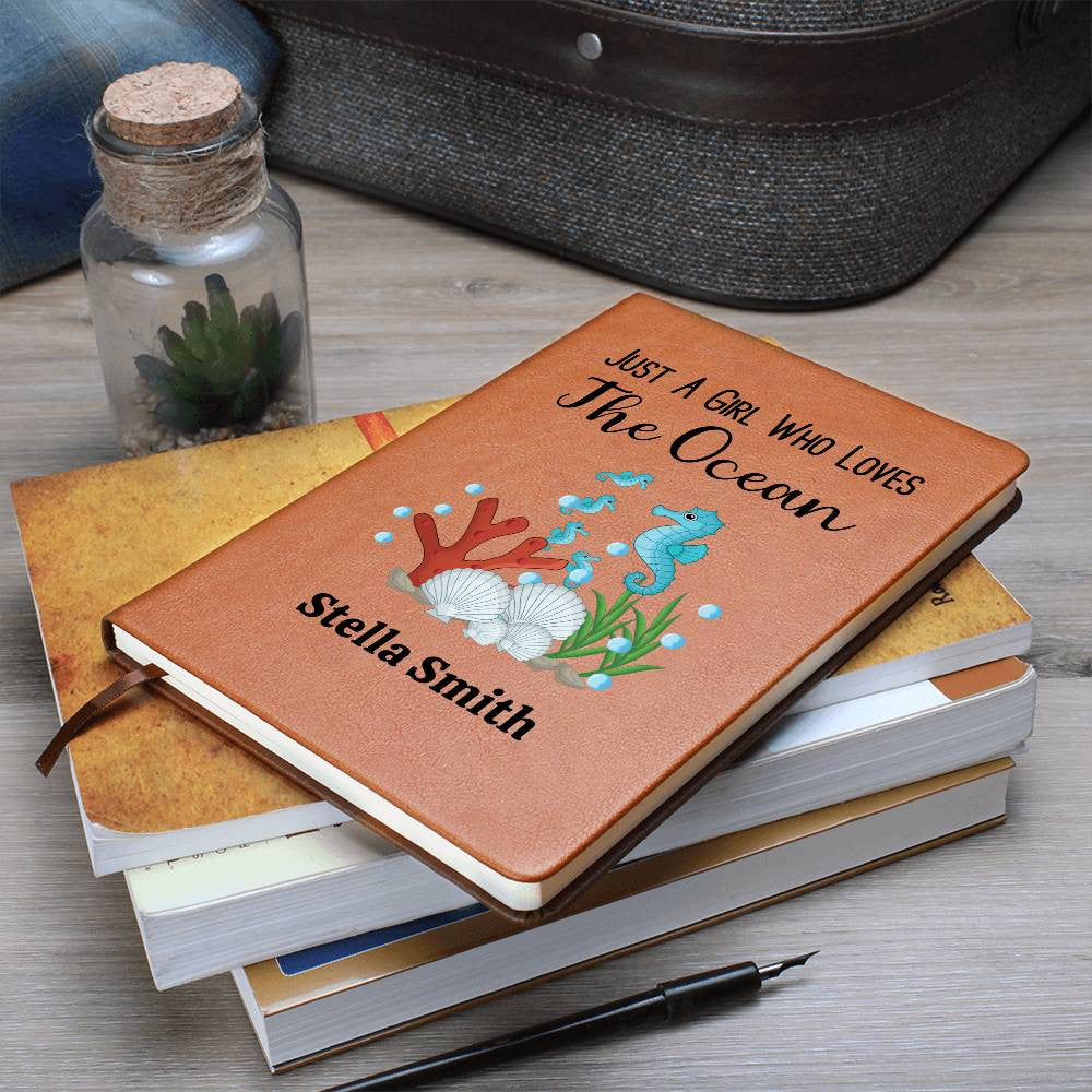 Personalized Marine Biology Journal Notebook