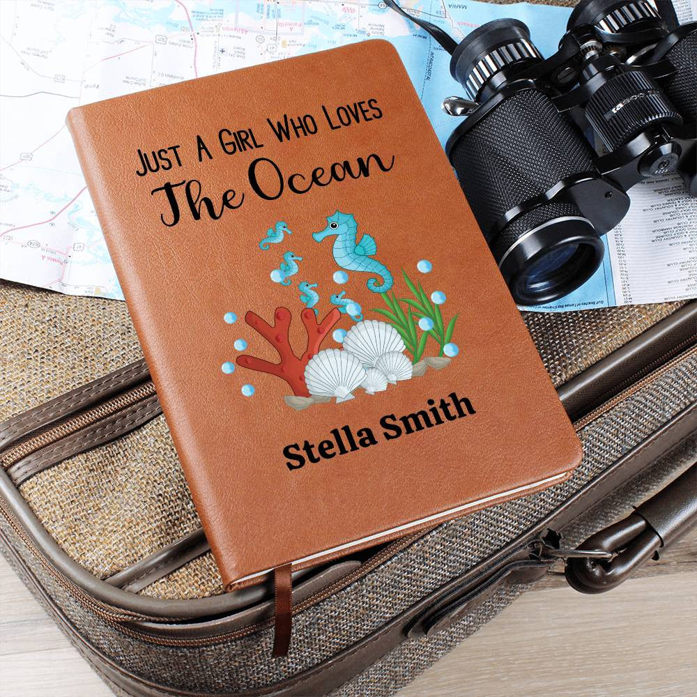 Personalized Marine Biology Journal Notebook